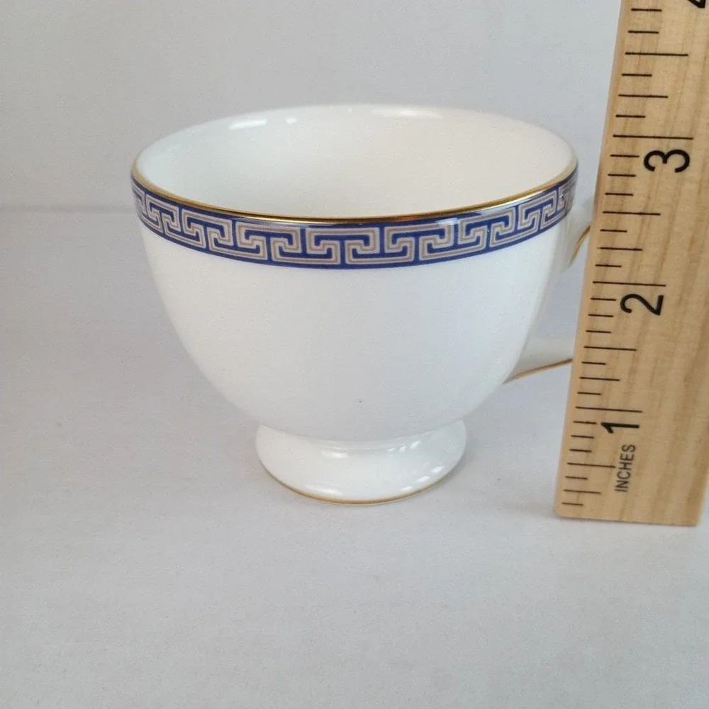 Set of 3 Wedgwood Palatia Footed Replacement Coffee Tea Cups England